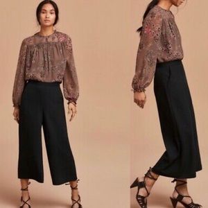 aritzia wilfred culotte wide leg pants